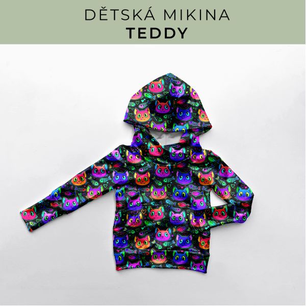 DĚTSKÝ střih - Mikina Teddy