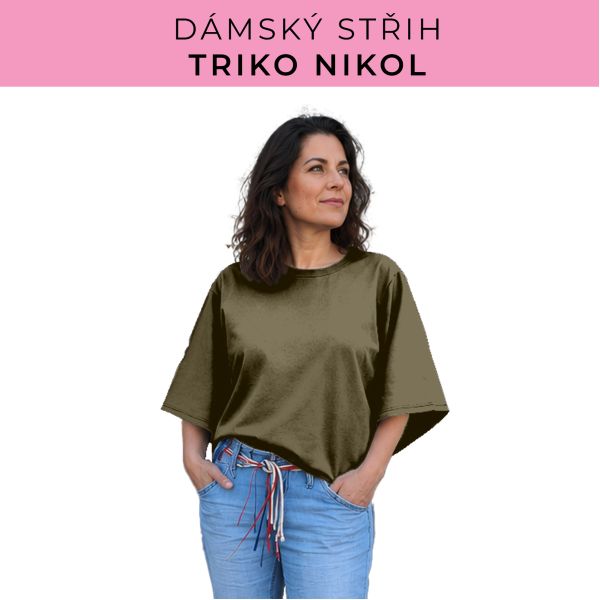 Dámský střih -  triko Nikol