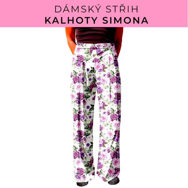 Dámský střih - kalhoty Simona