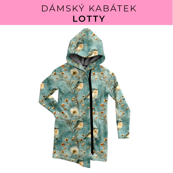 DÁMSKÝ střih - Kabátek Lotty