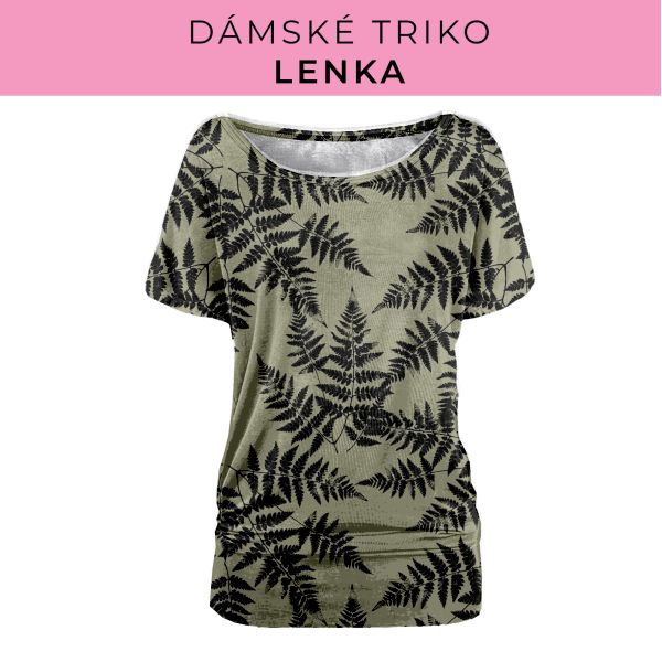 DÁMSKÝ střih - Triko Lenka