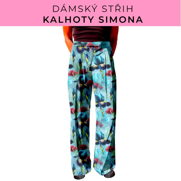 Dámský střih - kalhoty Simona