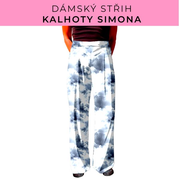 Dámský střih - kalhoty Simona