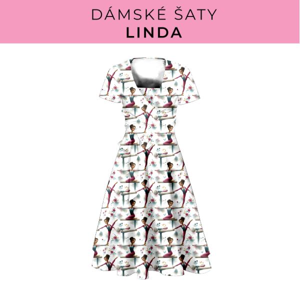 DÁMSKÝ střih - šaty Linda