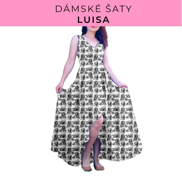 DÁMSKÝ střih - šaty Luisa