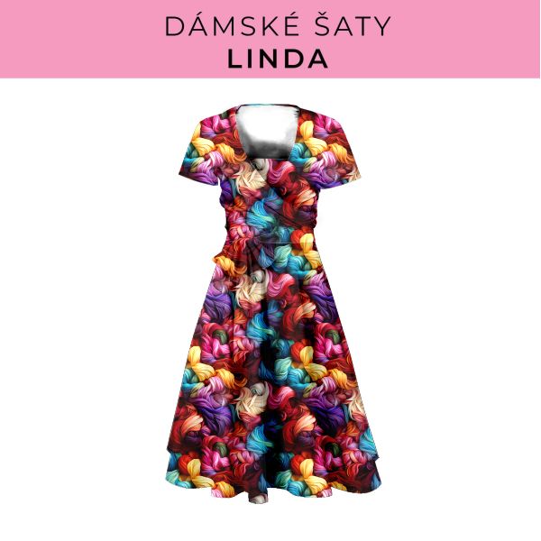 DÁMSKÝ střih - šaty Linda