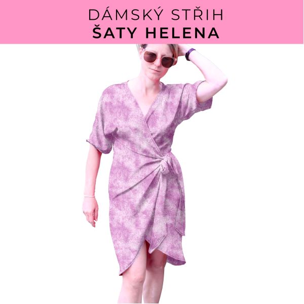 Dámský střih na šaty  Helena