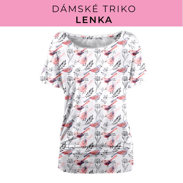 DÁMSKÝ střih - Triko Lenka