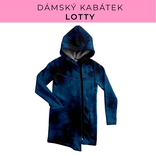 DÁMSKÝ střih - Kabátek Lotty