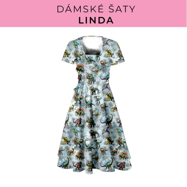DÁMSKÝ střih - šaty Linda
