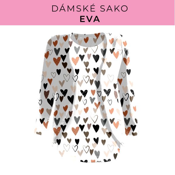 DÁMSKÝ střih - sako Eva