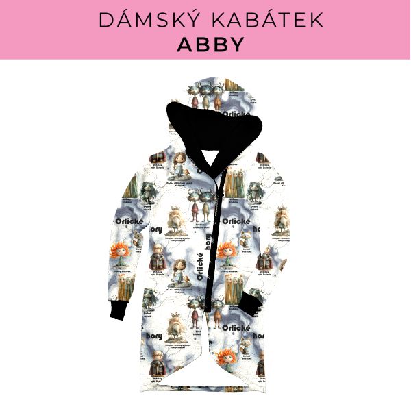 DÁMSKÝ střih - mikina Abby