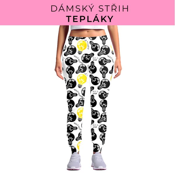 DÁMSKÝ střih - tepláky