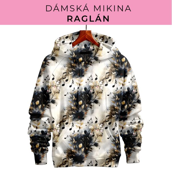 DÁMSKÝ střih - mikina raglán