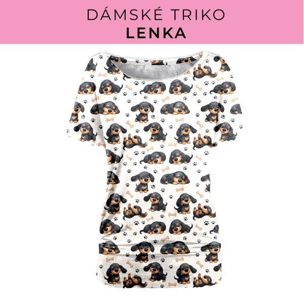 DÁMSKÝ střih - Triko Lenka