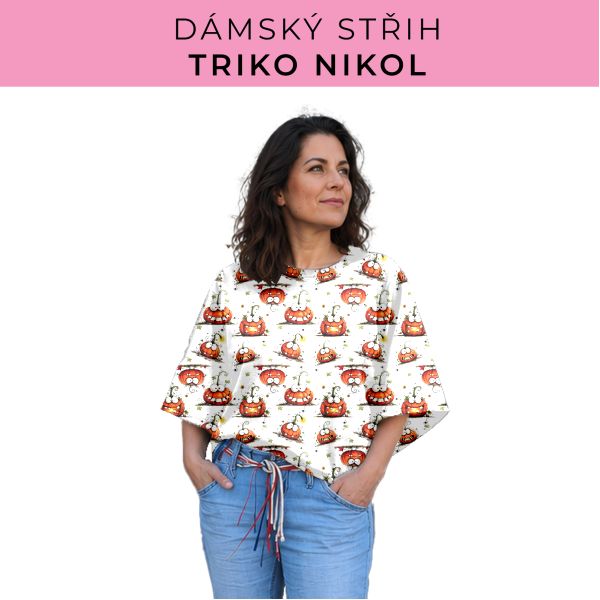 Dámský střih -  triko Nikol
