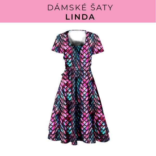 DÁMSKÝ střih - šaty Linda