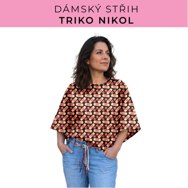 Dámský střih -  triko Nikol