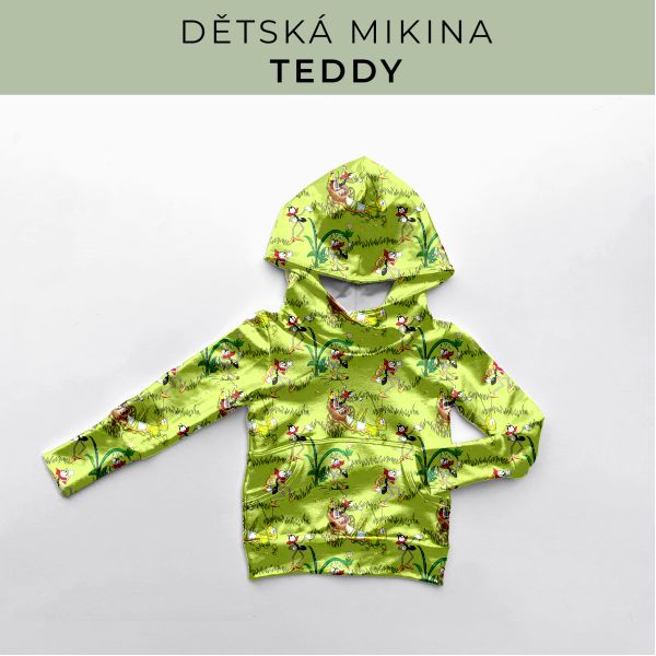 DĚTSKÝ střih - Mikina Teddy