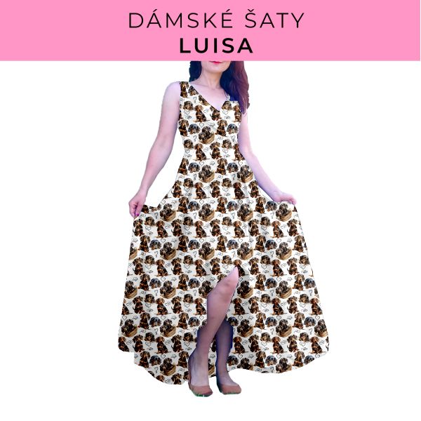 DÁMSKÝ střih - šaty Luisa