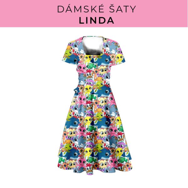 DÁMSKÝ střih - šaty Linda