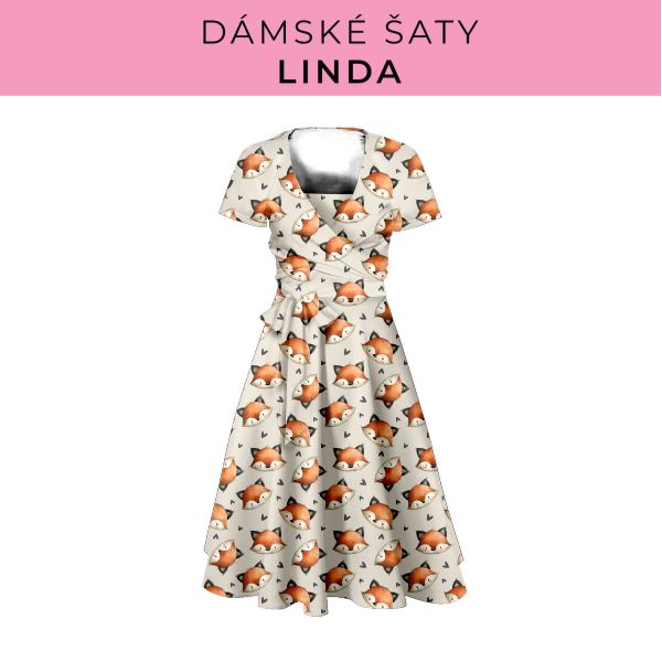 DÁMSKÝ střih - šaty Linda