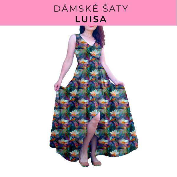 DÁMSKÝ střih - šaty Luisa