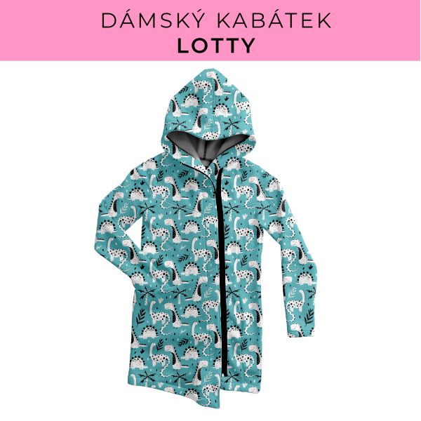 DÁMSKÝ střih - Kabátek Lotty