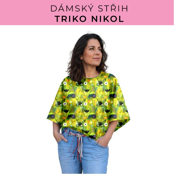 Dámský střih -  triko Nikol