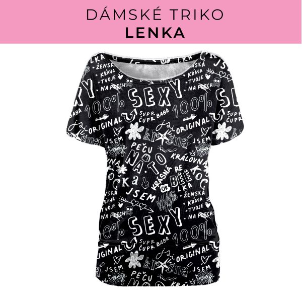 DÁMSKÝ střih - Triko Lenka