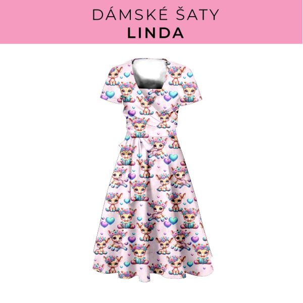 DÁMSKÝ střih - šaty Linda