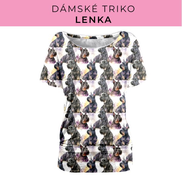 DÁMSKÝ střih - Triko Lenka
