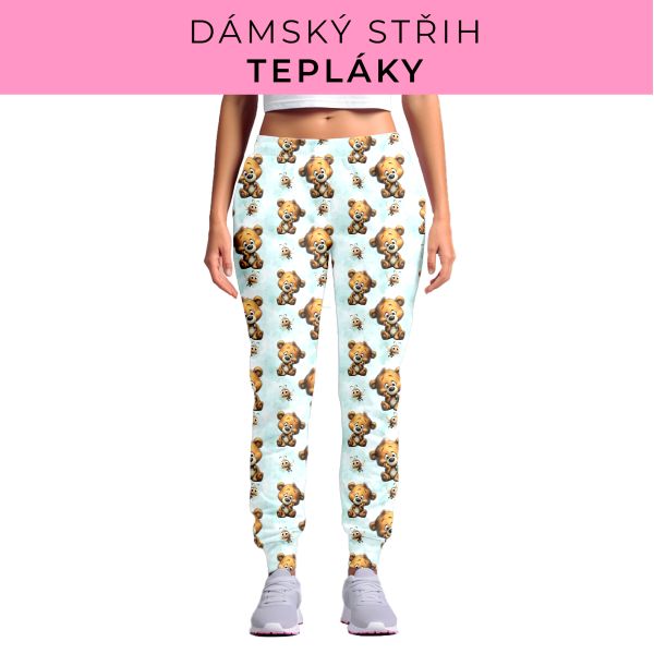 DÁMSKÝ střih - tepláky