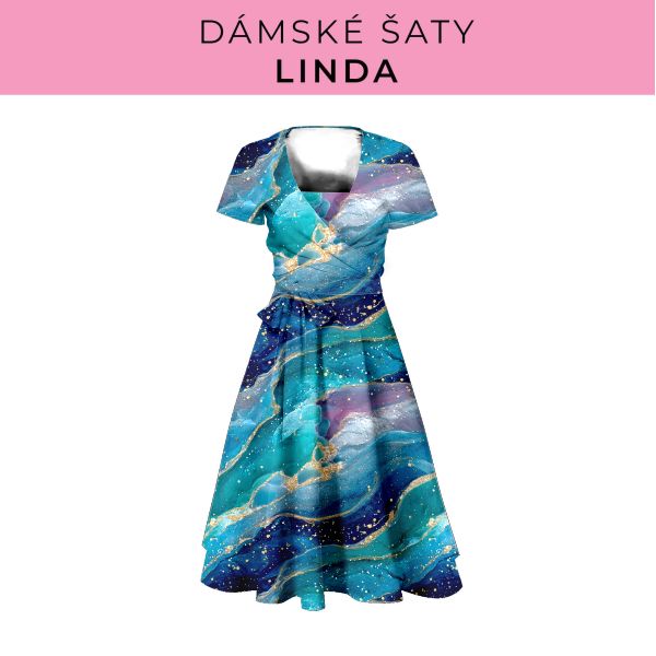 DÁMSKÝ střih - šaty Linda