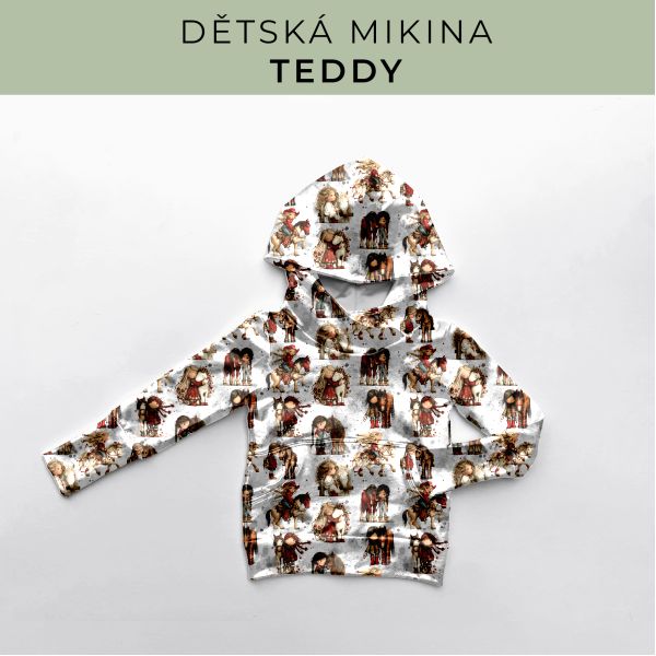 DĚTSKÝ střih - Mikina Teddy