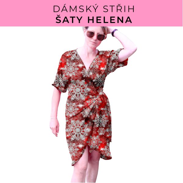 Dámský střih na šaty  Helena