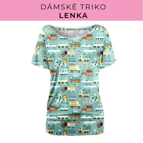 DÁMSKÝ střih - Triko Lenka