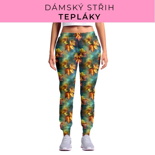 DÁMSKÝ střih - tepláky