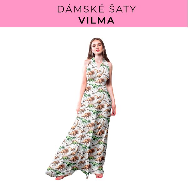 DÁMSKÝ střih - šaty Vilma