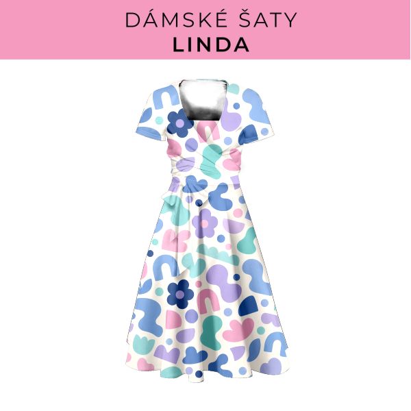 DÁMSKÝ střih - šaty Linda