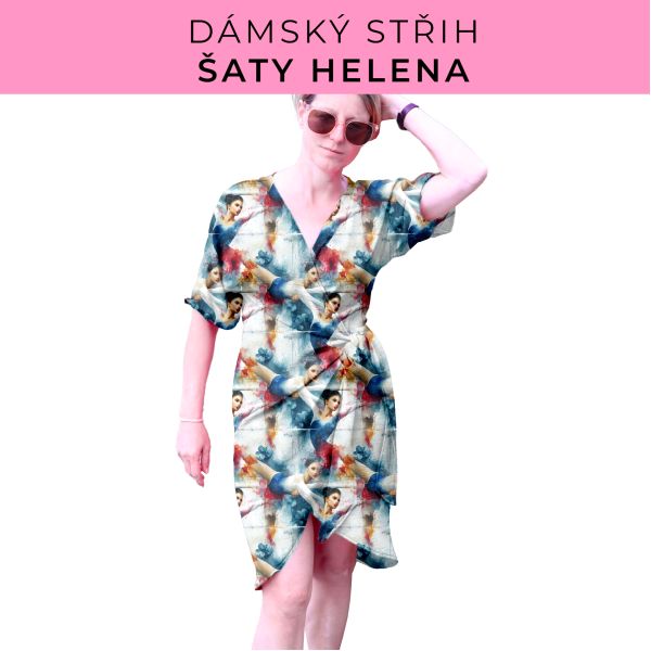 Dámský střih na šaty  Helena