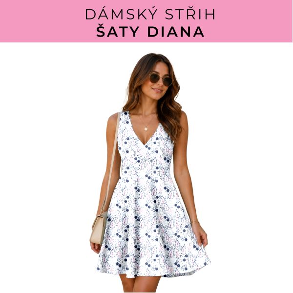 Dámský střih - šaty Diana