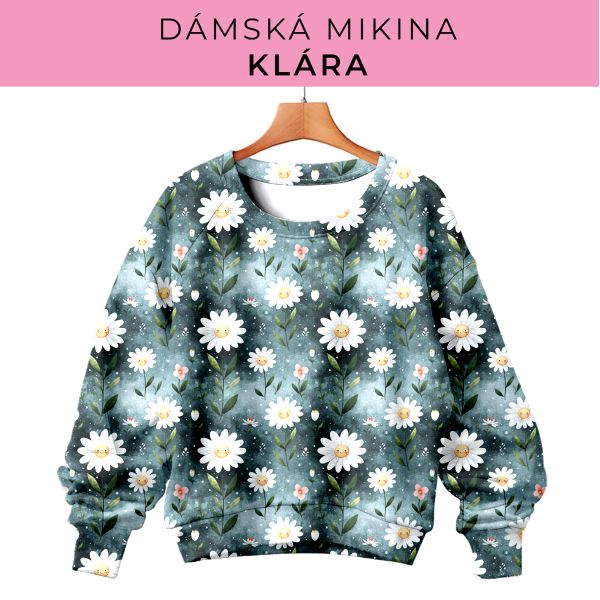 DÁMSKÝ střih - mikina Klára