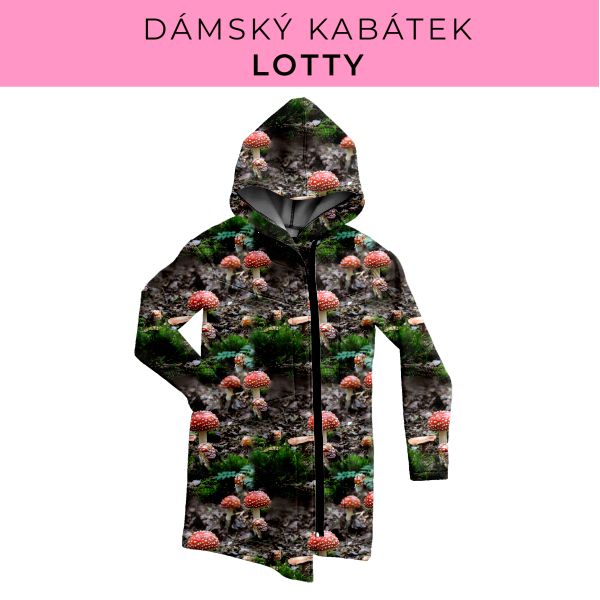 DÁMSKÝ střih - Kabátek Lotty