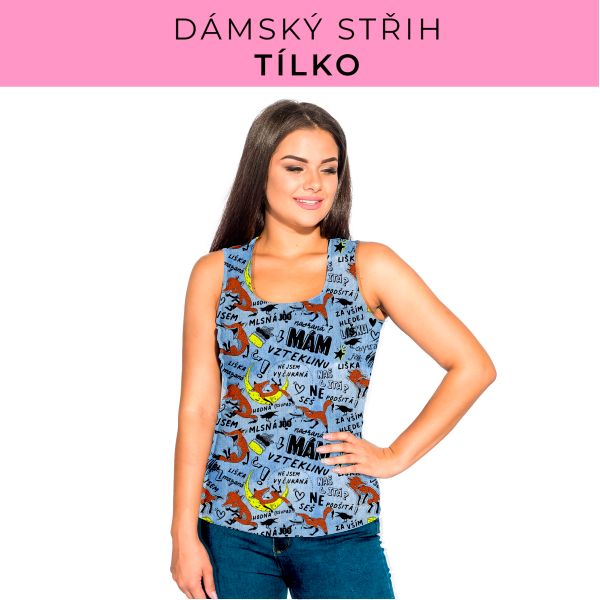DÁMSKÝ střih - Tílko a kalhoty 