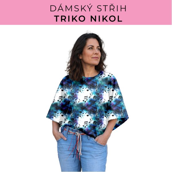 Dámský střih -  triko Nikol