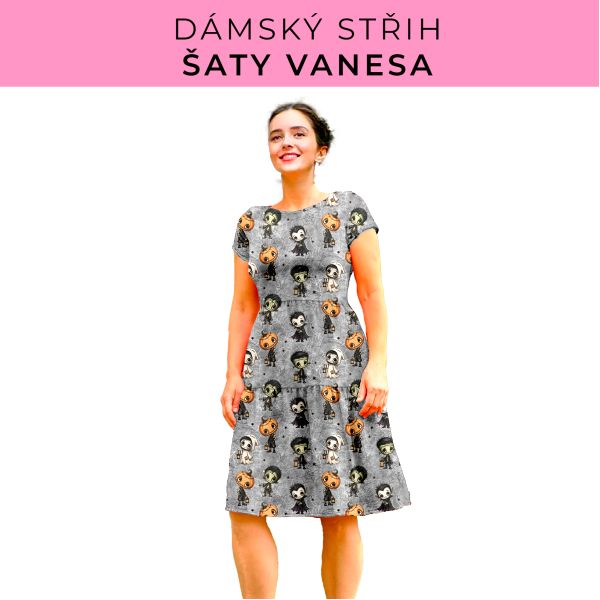 Dámský střih šaty Vanesa