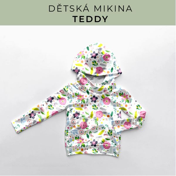 DĚTSKÝ střih - Mikina Teddy
