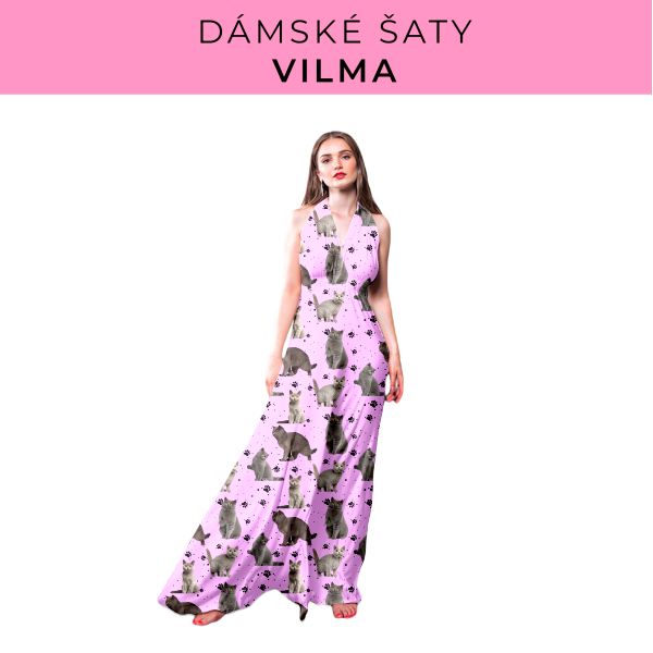DÁMSKÝ střih - šaty Vilma