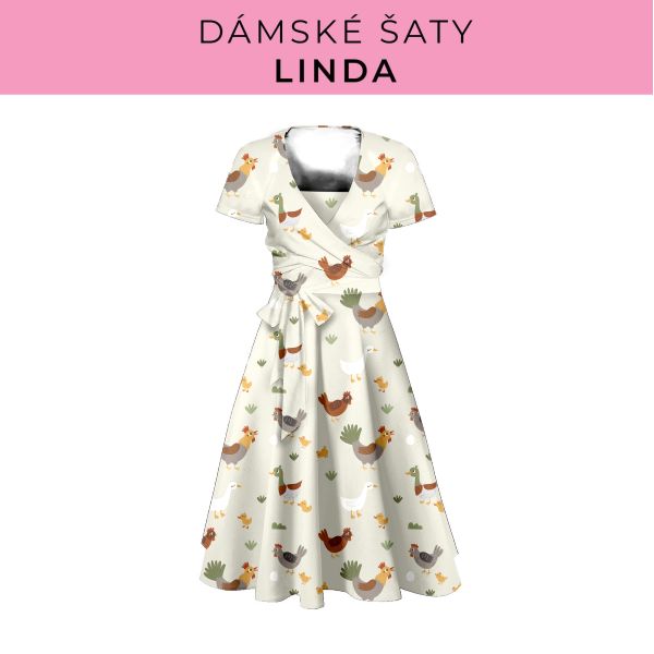 DÁMSKÝ střih - šaty Linda